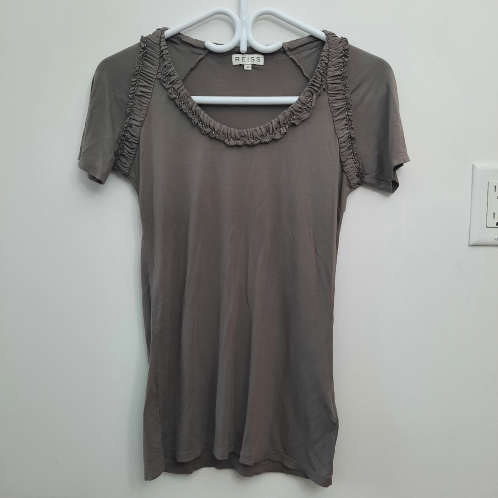 REISS Melina Short sleeve Shirt